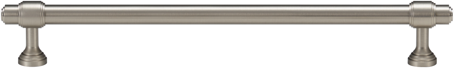 BURLINGTON TURNED-END PULL IN BRUSHED NICKEL